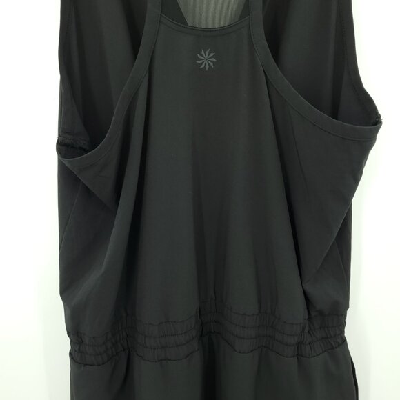 Athleta Take a Hike Active Dress W/Hidden Shorts 6 Black - Picture 10 of 13